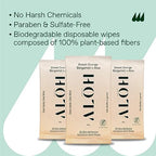 ALŌH Sweet Orange Bergamot + Aloe Sanitizing Hand Wipes - Clean Hands, Clear Mind - On The Go Hand Sanitizing Wipes for Kids and Adults - Travel Size 3 Pack 20ct Wipes (60 wipes) - Image 6