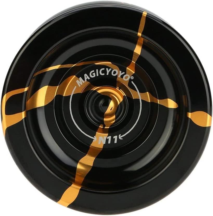MAGICYOYO N11 dual purpose yoyo butterfly shape profile highlighting the wide string gap