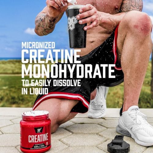 BSN 309 Gram Creatine container side profile