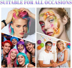Set of hair color styling tools featuring PPUPXQZ silver stick