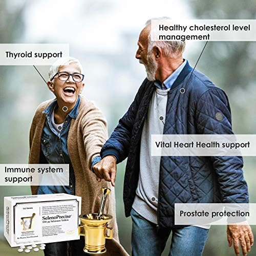 Pharma Nord organic selenium dietary supplement tablets displayed outside the premium packaging.