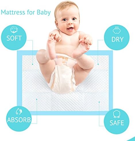 Buyockss infant changing pad showing soft non-woven texture