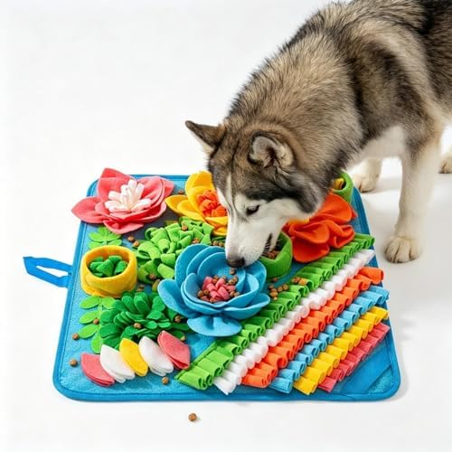 Nestery Large Dog Snuffle Mat Folded Texture Details