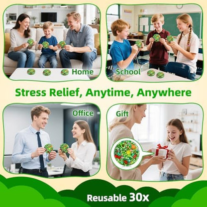 Complete PLUMIA reusable picking toy kit package including the mold and bead filled pad.