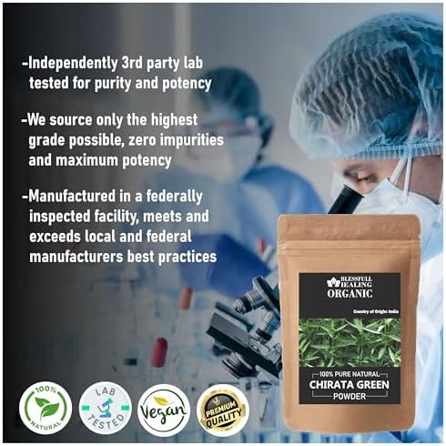 Pure 100% natural Swertia Chirayita powder for blood purification