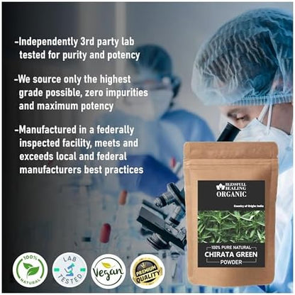 Pure 100% natural Swertia Chirayita powder for blood purification