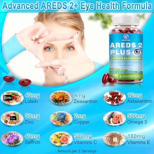Signilife Areds 2 Plus softgels capsule close up view