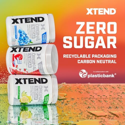 Xtend Watermelon Explosion flavor BCAA powder mix for intra-workout energy