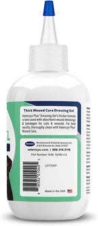 Vetericyn Plus dressing gel for dogs and cats side profile