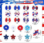 Yorkshire Terrier wearing a patriotic Piklodo dog bow