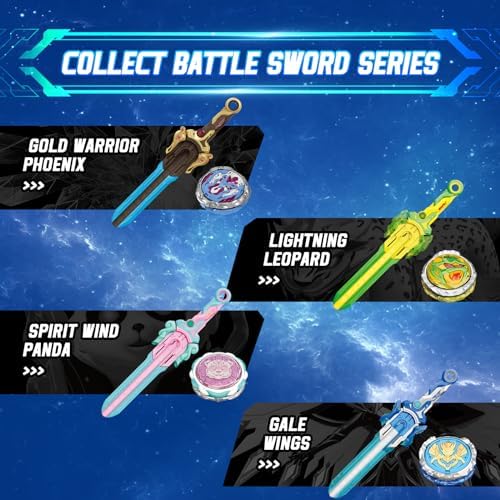 Full contents of the Infinity Nado Gale Wings combat toy set