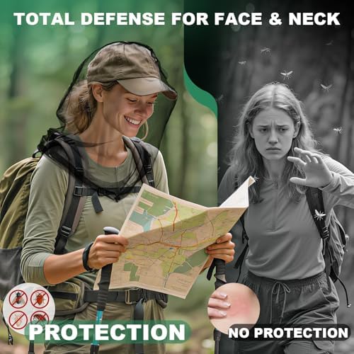 Ultra-fine breathable mesh texture of mosquito head net
