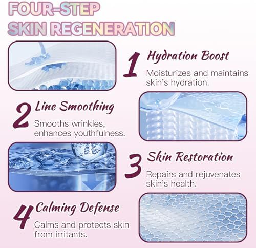 Ergonomic facial patches for expression line prevention on various face shapes