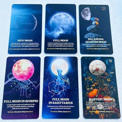 Detailed view of Soulme moon phase astrology card