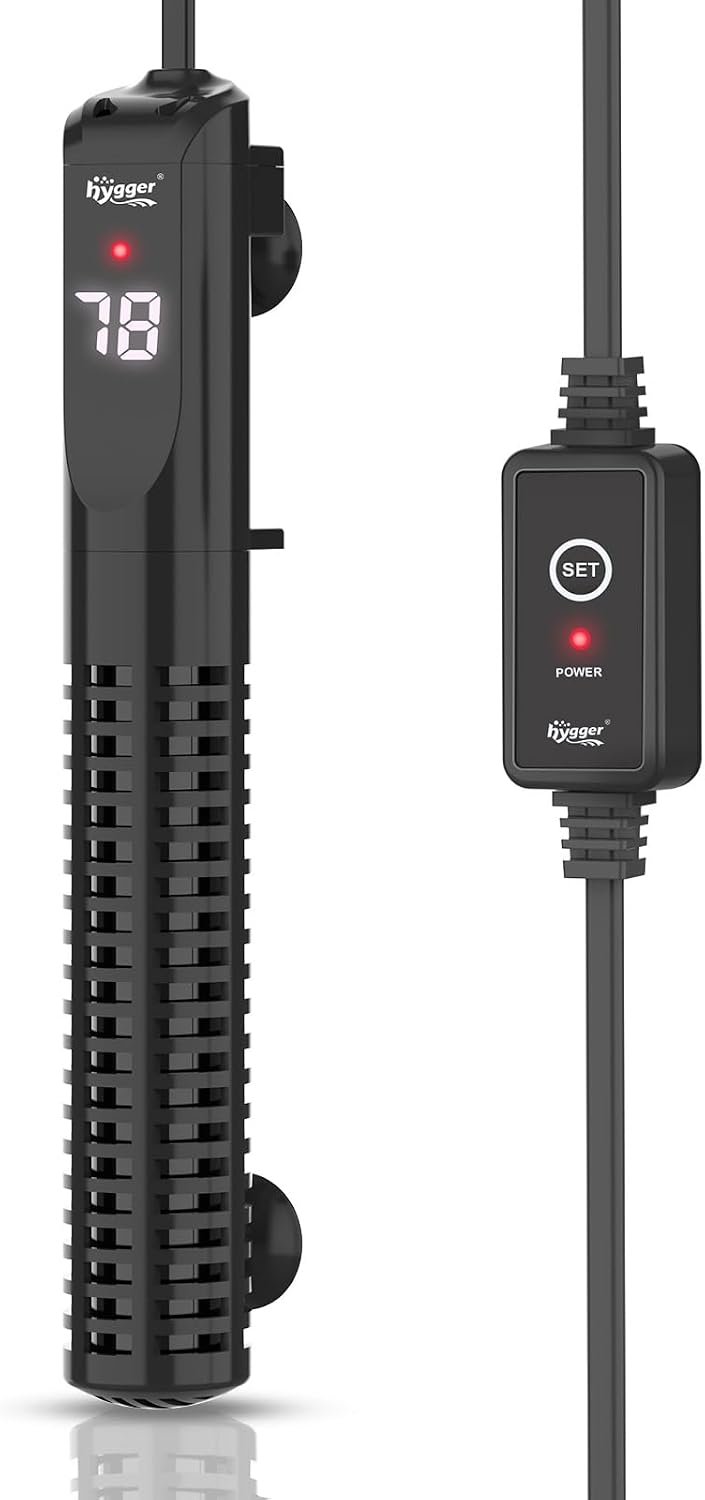 Hygger digital temperature controller interface detail