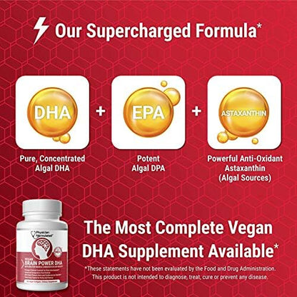 Physician Formulated non GMO algal oil softgels with astaxanthin antioxidant