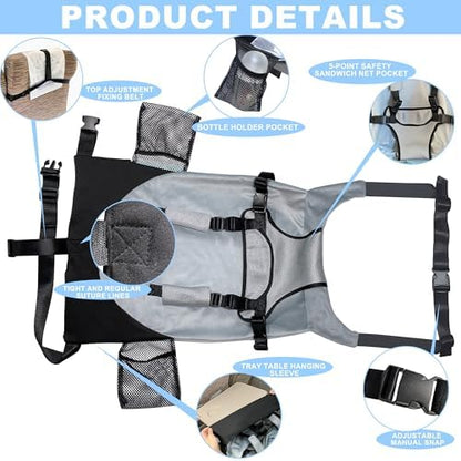 Portable baby bed folded inside its compact travel carrying bag