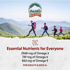 Barlean's vegan omega supplement key features and certifications
