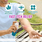 DCH Labs CalaSpray imported first aid cooling relief spray container directions and safety warnings text