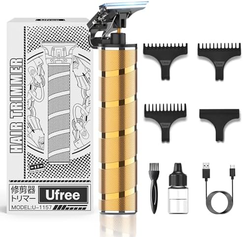 Ufree trimmer titanium ceramic T-blade close up