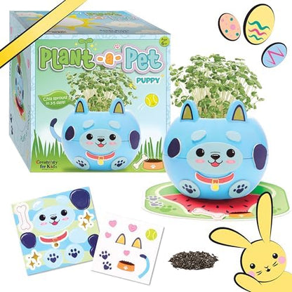 Creativity for Kids Plant-A-Pet: Puppy Toys for Girls - Mini Gifts and Easter Basket Stuffers for Girls, Arts and Crafts for Kids, DIY Activity Set (Ages 6+) - Image 2