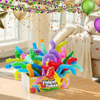 JOYIN 18 piece sensory toy package contents laid out for classroom rewards