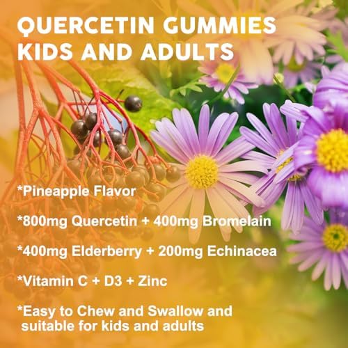 WOGORGT Quercetin Gummies lifestyle wellness packaging shot