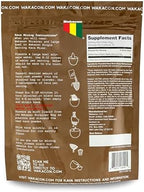 Wakacon Vanuatu Kava Waka 16 Ounce packaging back labels with instructions