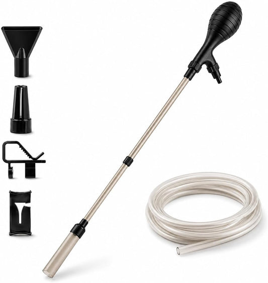 Waylenbo 4-in-1 aquarium gravel cleaner kit front view