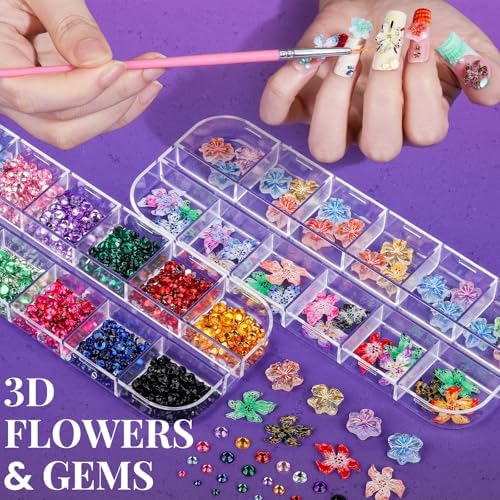 Fandamei 15 piece nail art brush set for detailed design