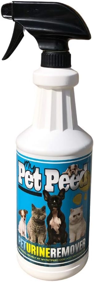 Authentic My Pet Peed 32 ounce spray bottles set