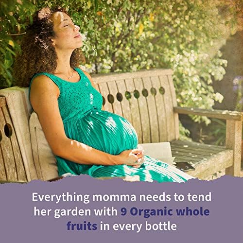 Berry flavoured prenatal gummies with B vitamins B6 and B12 for maternal energy