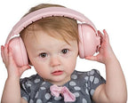 Soft ear cushion detail of Snug noise cancelling earmuffs