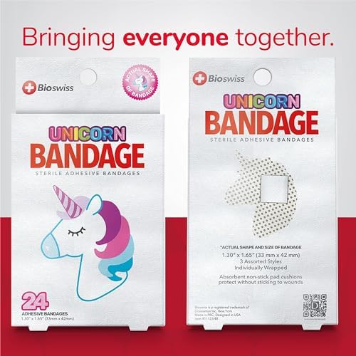 BioSwiss sterile latex free wound care box highlighting the twenty four count product details.