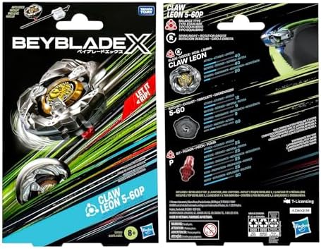Beyblade X Claw Leon 5-60P packaging details