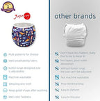 Joyo Roy pack of two washable swim diapers folded display