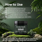 Authentic imported natural herbal supplement for chronic bad breath relief