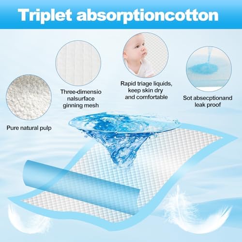Extrapins changing pad packaging showing 100 count