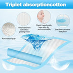 Extrapins changing pad packaging showing 100 count