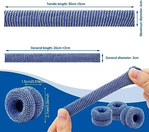 Dimora medium size finger cots demonstrating roll and twist application