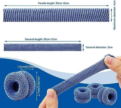 Dimora medium size finger cots demonstrating roll and twist application