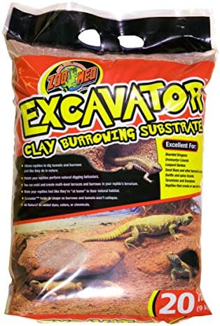 Zoo Med Excavator Clay Substrate molded terrarium landscape structure