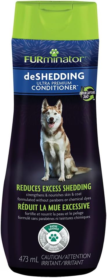 FURminator deShedding Kit, deShedding Shampoo, deShedding Conditioner, deShedding Waterless Spray, For Dogs, 40.5 oz (Set of 3) - Image 10