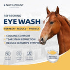 Nutramount botanical formula eye cleanser for horses and ponies reducing tear stains
