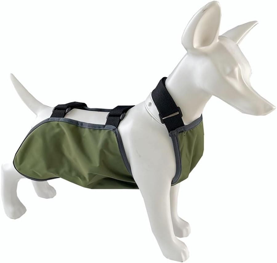 Waterproof Dog Belly Vest, Breathable Corgi Raincoat for Dogs Anti-Dirt Dog Clothing for The Chest and Abdomen of Medium and Large-Sized Dogs, Polyester, XXL - Image 10
