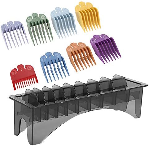 Durable ABS plastic universal trimmer guard holder showcasing individual division compartments
