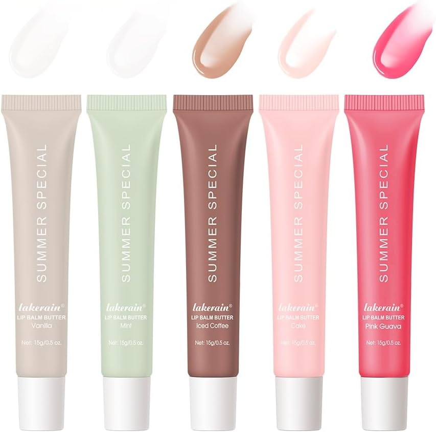 MoJinYuPm 5-Color Summer Special Lip Butter Balm Set front view
