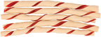 SmartBones chicken and vegetable twist sticks displays the twisted texture of the treats.