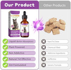 Close-up of Nbtrektie feline immune support liquid dropper