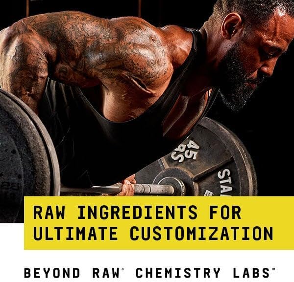 Beyond Raw Chemistry Labs L-Arginine Powder back label nutritional information view